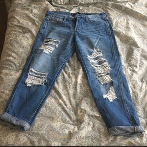 Hollister Distressed Boyfriend Jeans